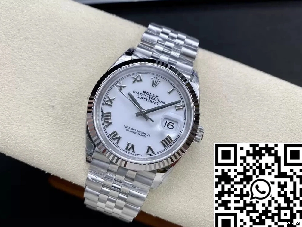 Dial 36MM Datejust VS White M126234-0025 Factory Rolex 0129
